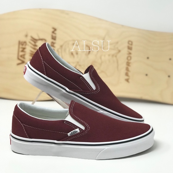 VANS Classic Slip On Madder Brown White W AUTHENT - Picture 6 of 7